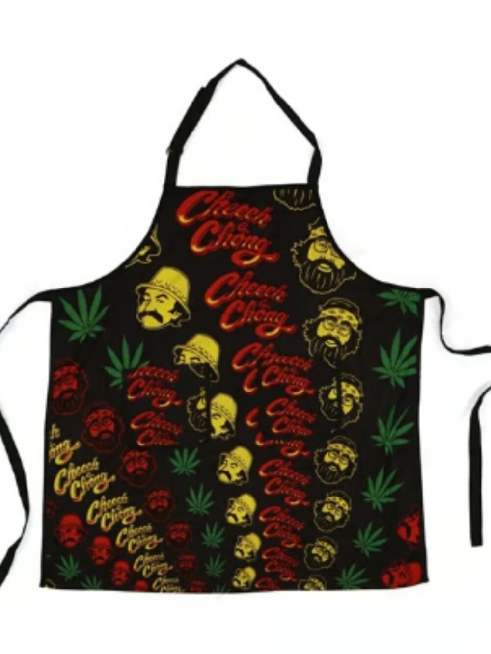 Cheech & Chong 3D Rasta Apron ~ Officially Licensed ~ 100% Cotton ~ Brand New!